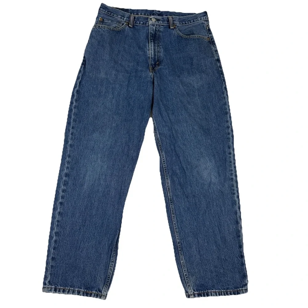 Levi's‎ 560 Loose Fit Tapered Leg Jeans Mens 34x31 (Tag 36x32) Blue Denim Y2K